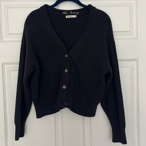Marine Layer Black Cardigan